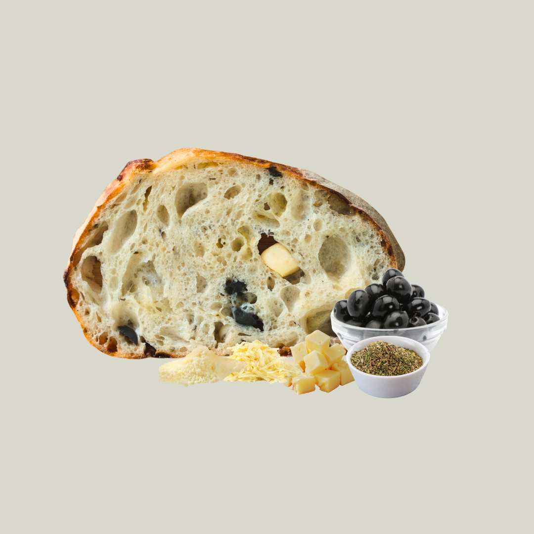 Olive Cheese Sourdough