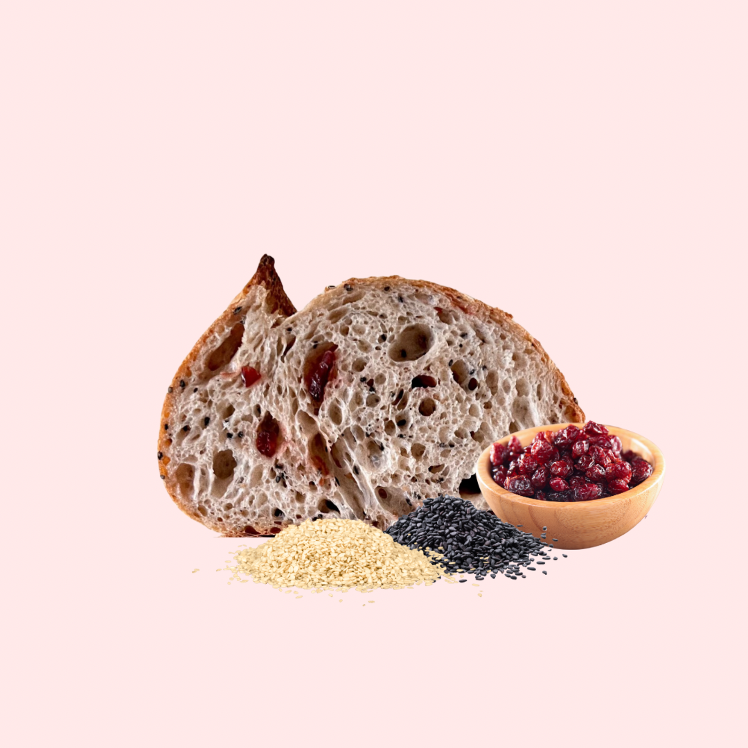 Cranberry Sesame Sourdough