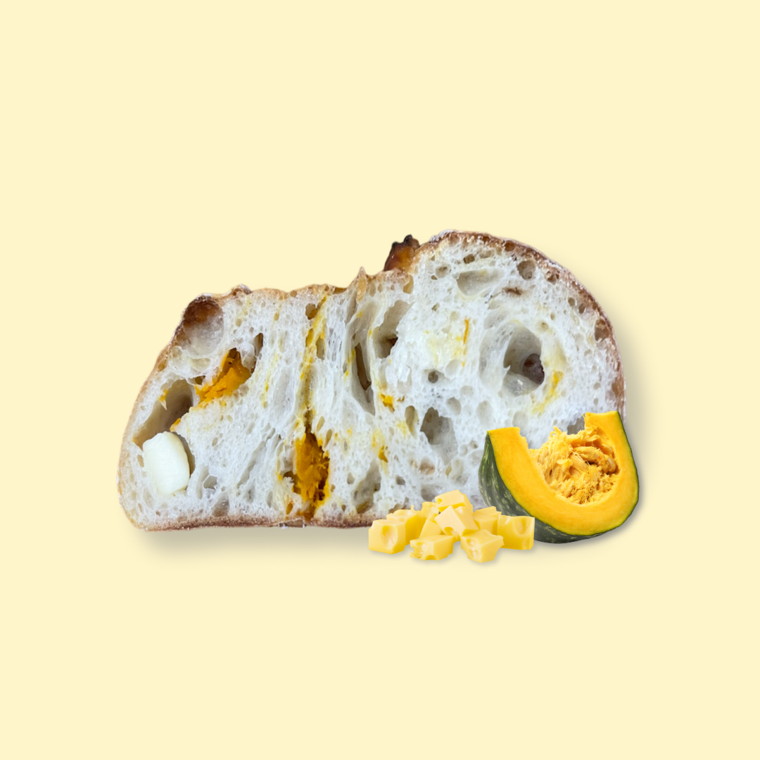 Pumpkin Cheese Sourdough