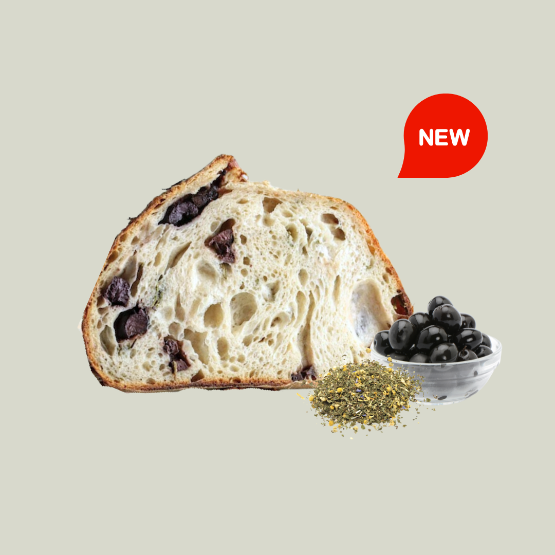 Black Olive & Herbs Sourdough