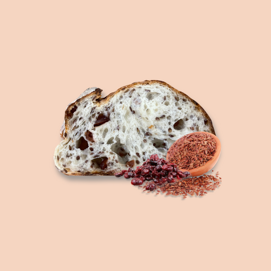 Cranberry Flaxseed Sourdough