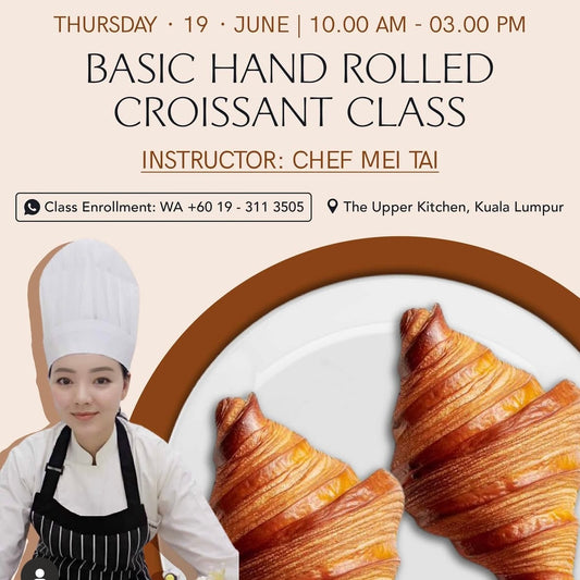 Basic Hand Rolled Croissant Class