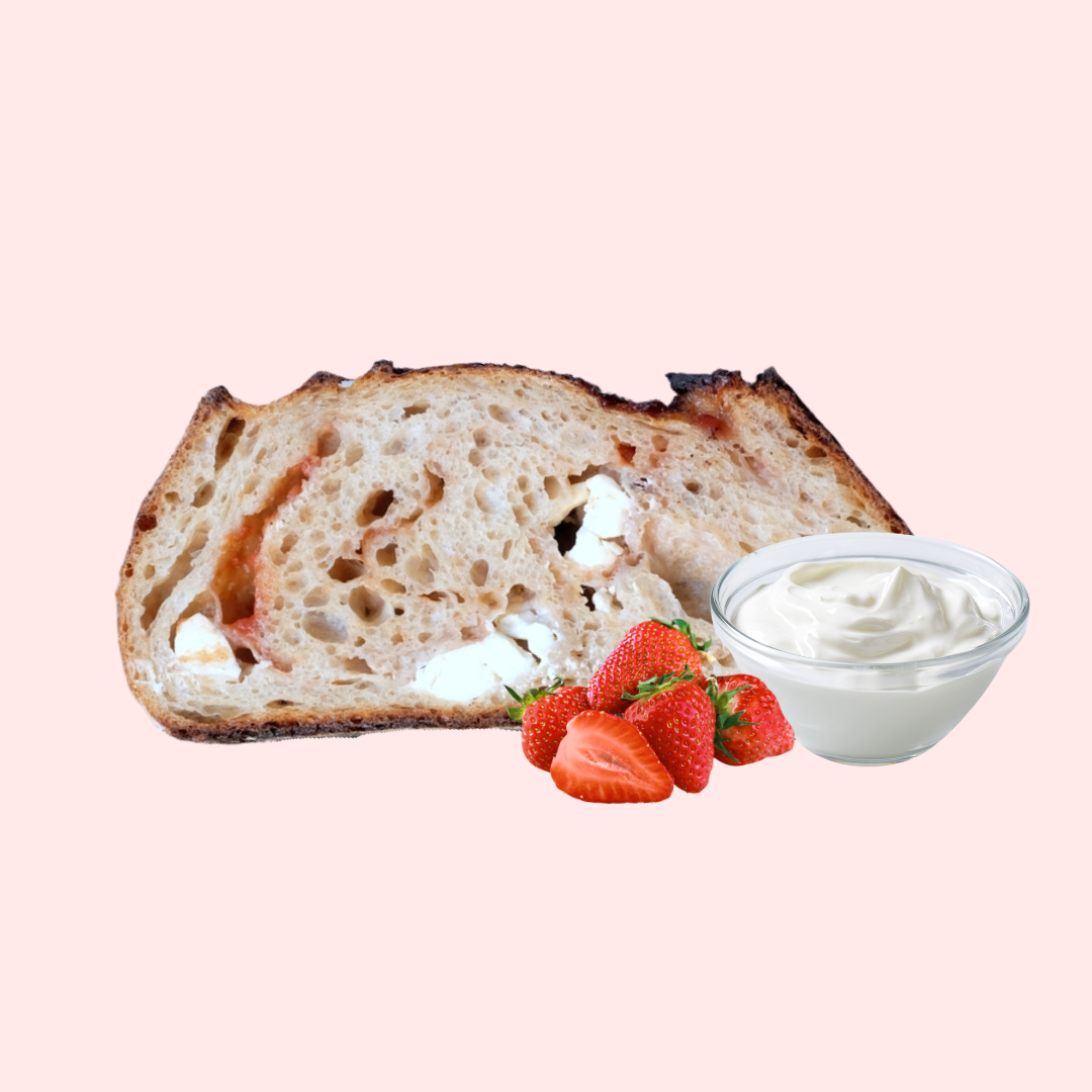 Strawberry Cream Cheese Sourdough